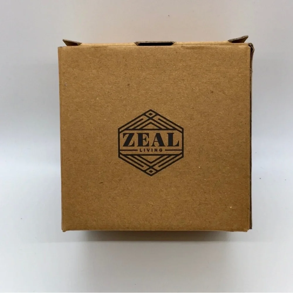 Zeal Living Marble Geo Coasters - Set of 4